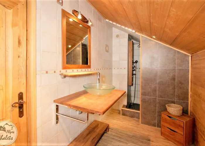 2alpeschalets - Marie 2 - Standing Et Sauna Aux Pieds Des Pistes Chalet *