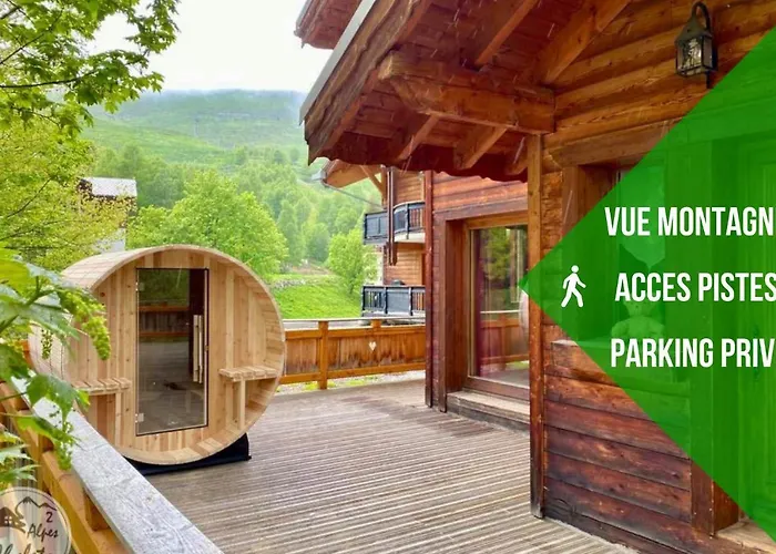 2alpeschalets - Marie 2 - Standing Et Sauna Aux Pieds Des Pistes