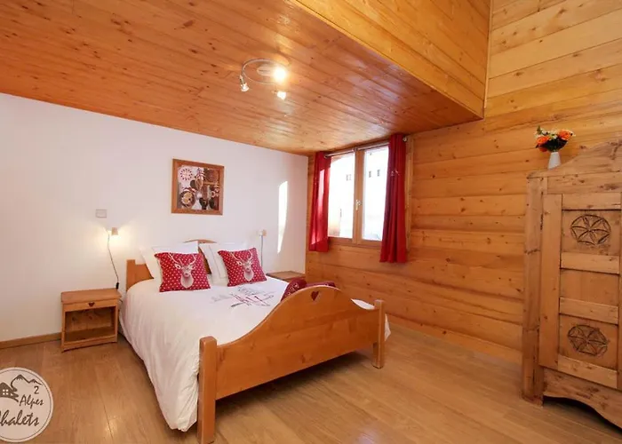 2alpeschalets - Marie 2 - Standing Et Sauna Aux Pieds Des Pistes Chalet