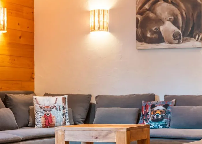 2alpeschalets - Marie 2 - Standing Et Sauna Aux Pieds Des Pistes Chalet *