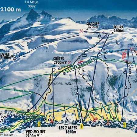 2alpeschalets - Marie 2 - Standing Et Sauna Aux Pieds Des Pistes * Les Deux Alpes